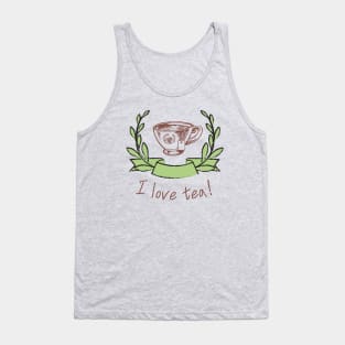 I love tea Tank Top